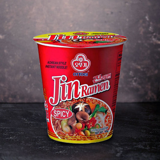 Ottogi Jin Ramen Spicy Cup 65g