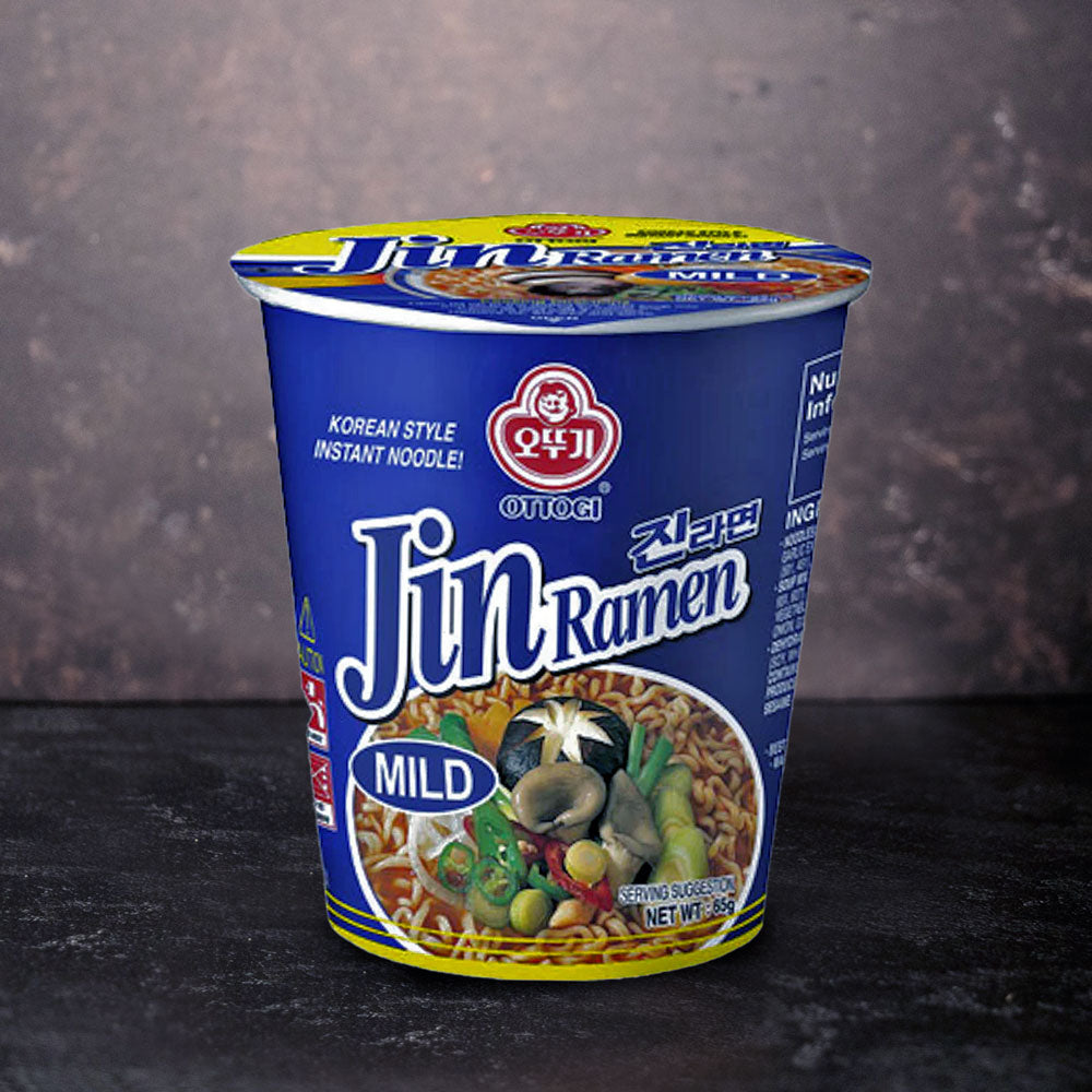 Ottogi Jin Ramen Mild Cup 65g - Che Gourmet