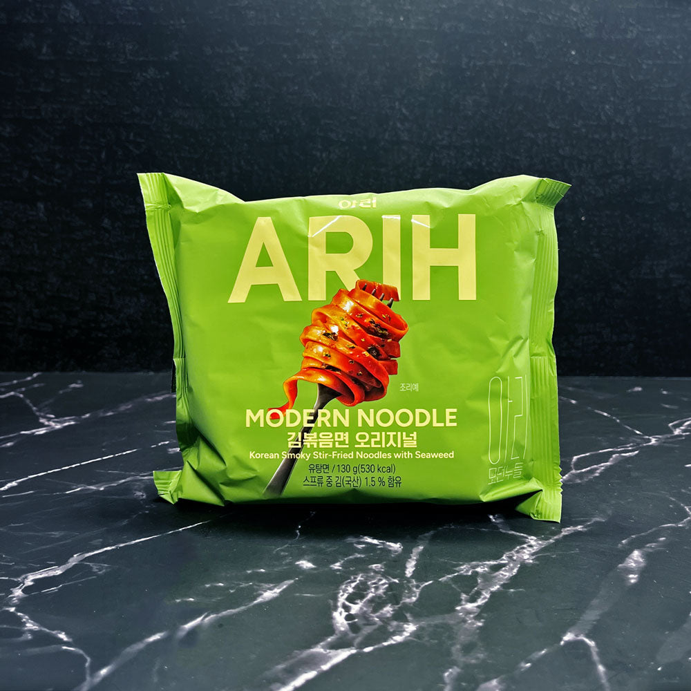 ARIH Modern Noodle Smoky Stir-Fried Noodle with Seaweed 130g Single Packet
