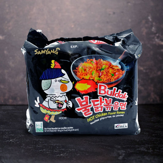 Samyang Buldak Original Hot Chicken Flavor Ramen 5 Pack 675g