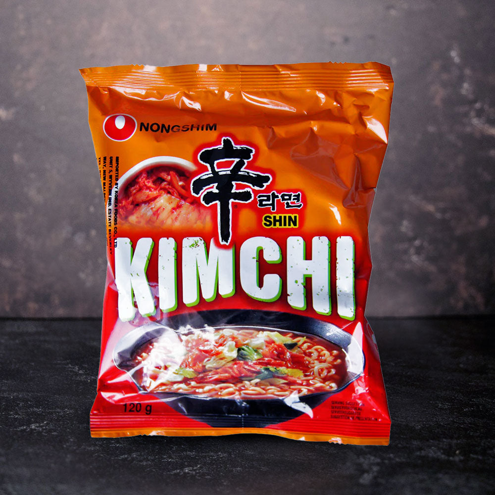 Nongshim Kimchi Ramyun Noodle Soup Single Packet 120g
