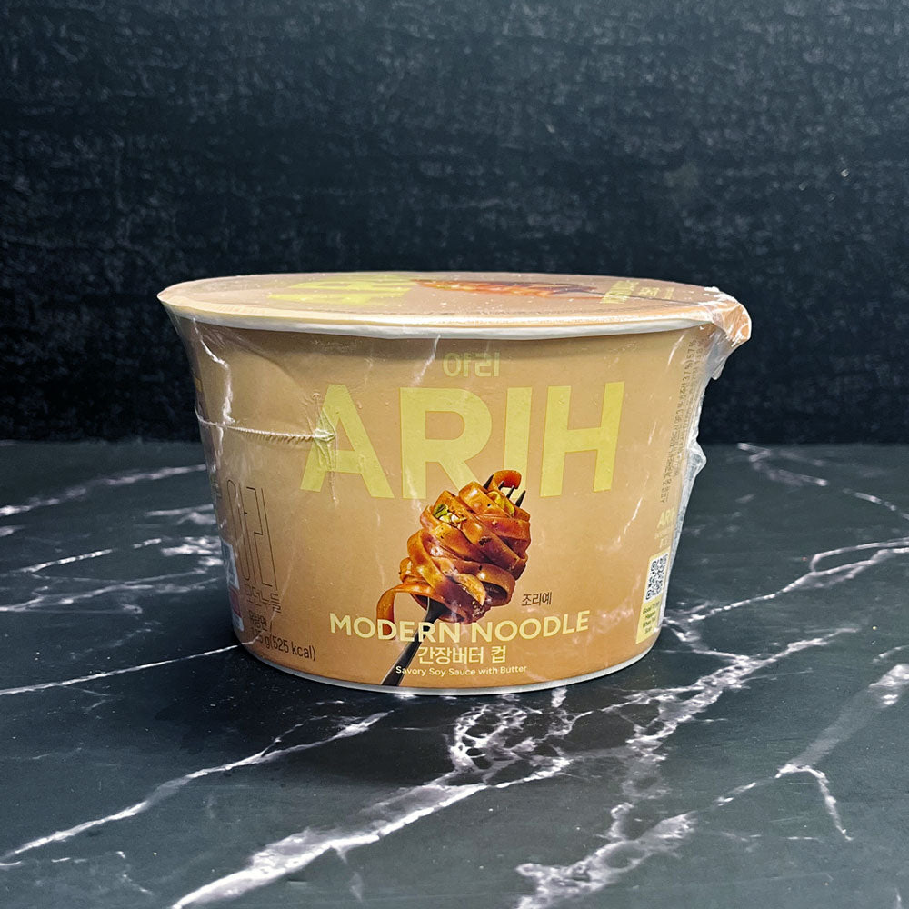 Arih Modern Noodle Savoury Soy Sauce with Butter 125g Bowl