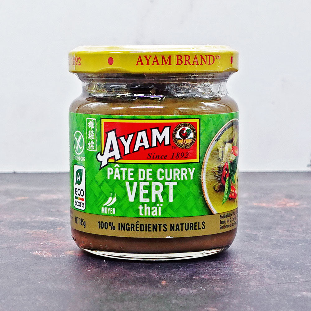 (Ayam) 100% Thai Green Curry Paste 185g - Che Gourmet