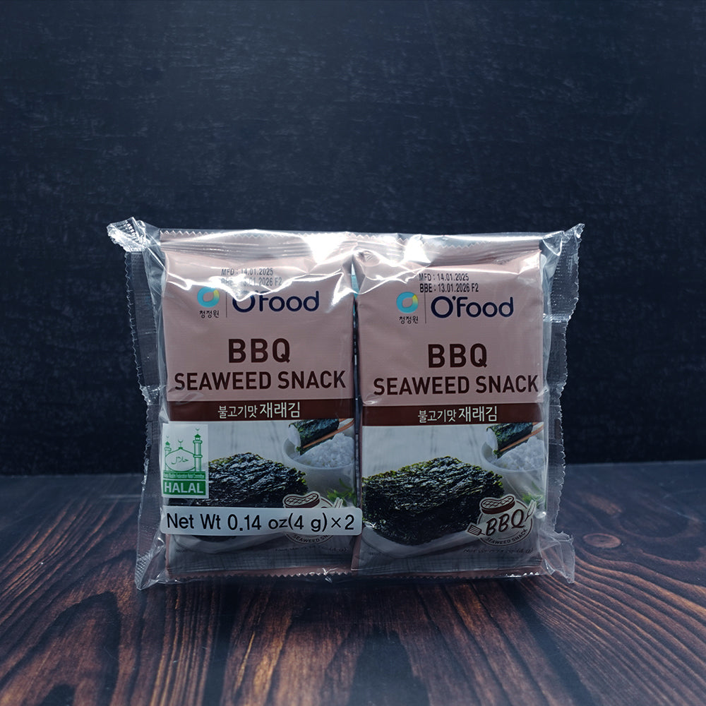 BBQ Seaweed Snack 4g x 2 Pack