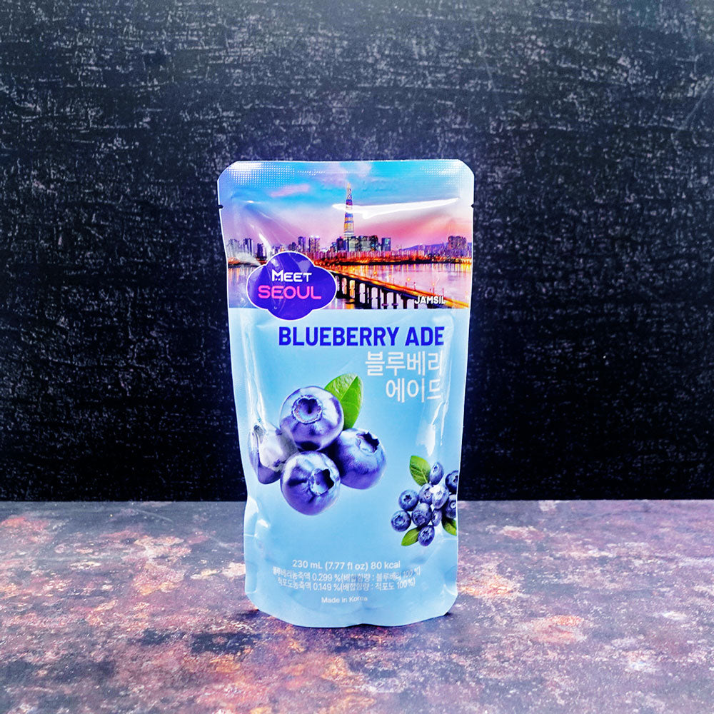 (Meet Seoul) Blueberry Ade Pouch 230ml - Che Gourmet