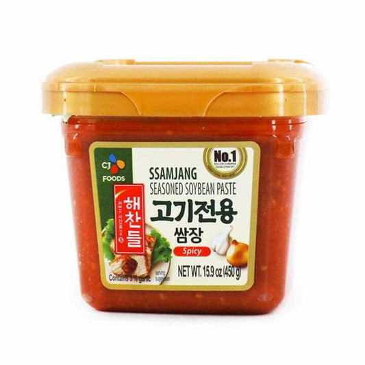 CJ Ssamjang Seasoned Soybean Paste Spicy 450g