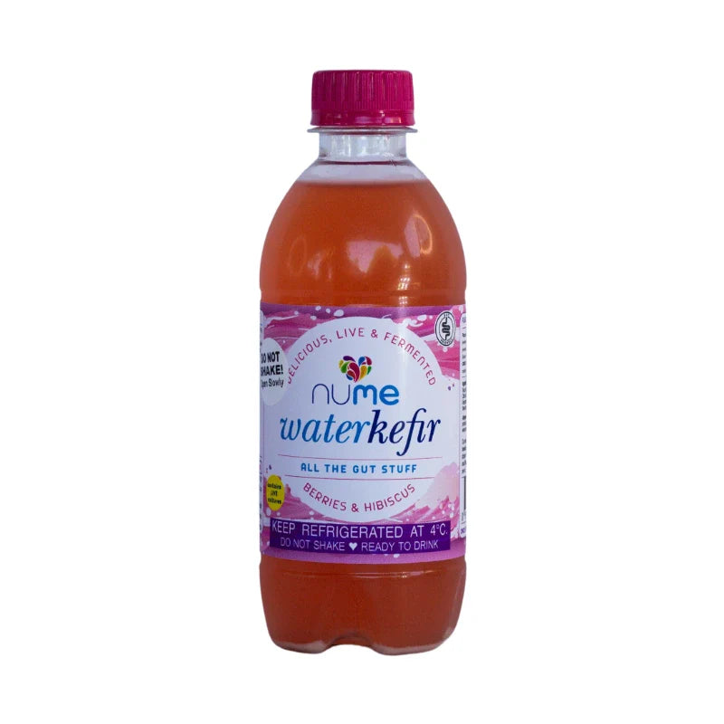 Berry & Hibiscus Water Kefir 350ml fermented water kefir from The Digestive Collective
