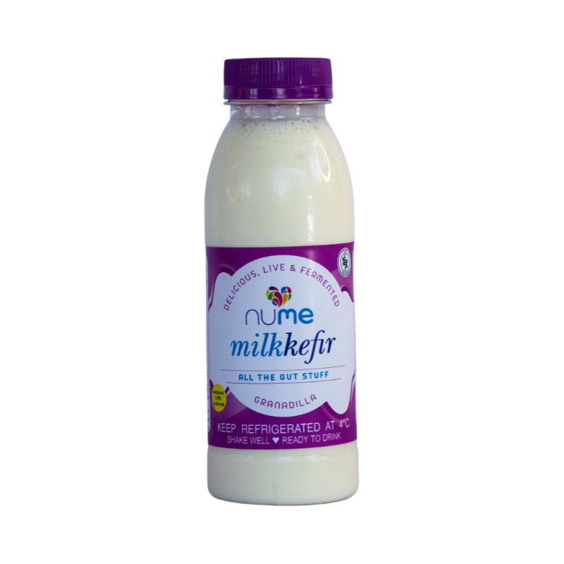 Granadilla Milk Kefir 300ml fermented milk kefir from The Digestive Collective