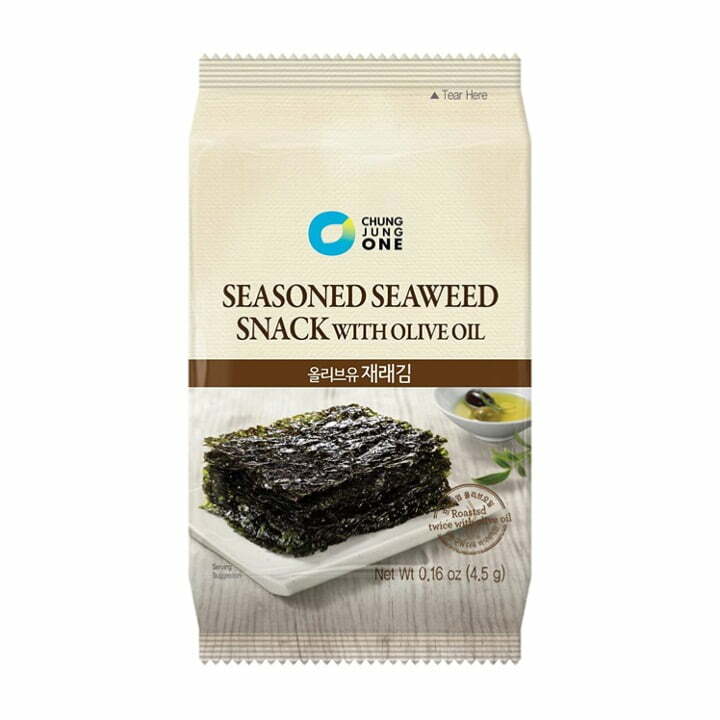 Seasoned Seaweed Snack With Olive Oil (9 Pack) 40.5g (CJW)