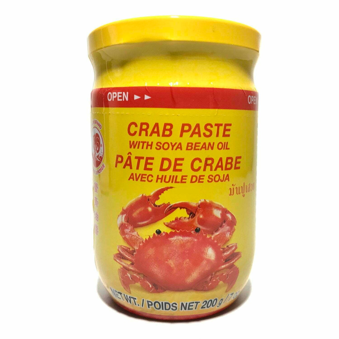 Cock Brand Crab Paste With Soya Bean Oil 200g
