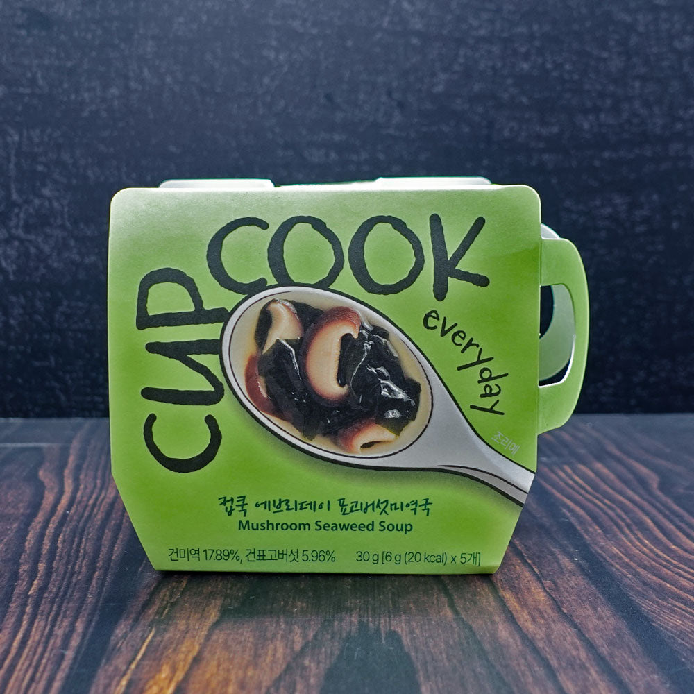 Cup Cook Mushroom Seaweed Soup Everyday (45g)