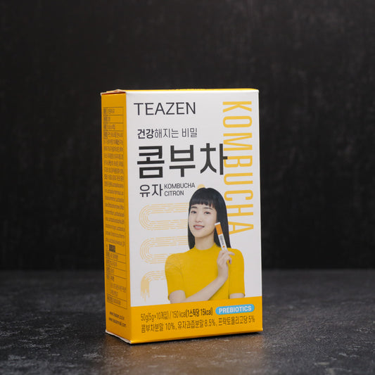Teazen Kombucha Prebiotics Citron 10 Sticks 50g