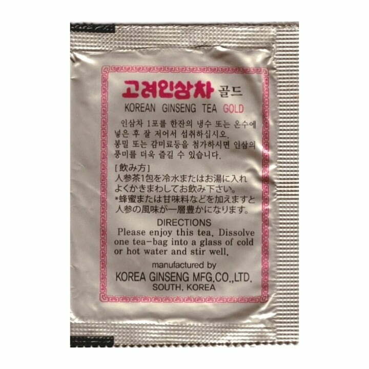 Korean Red Ginseng Tea Granulated (50 Sachets) 150g