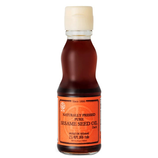 Kuki Naturally Pressed Pure Sesame Seed Oil Dark 185ml