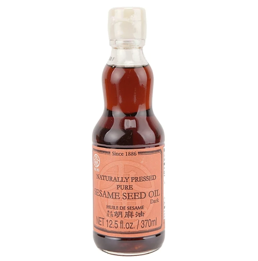 Kuki Naturally Pressed Pure Sesame Seed Oil Dark 370ml