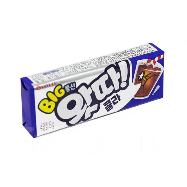 Lotte Watta Cola Big Bubble Gum 23g