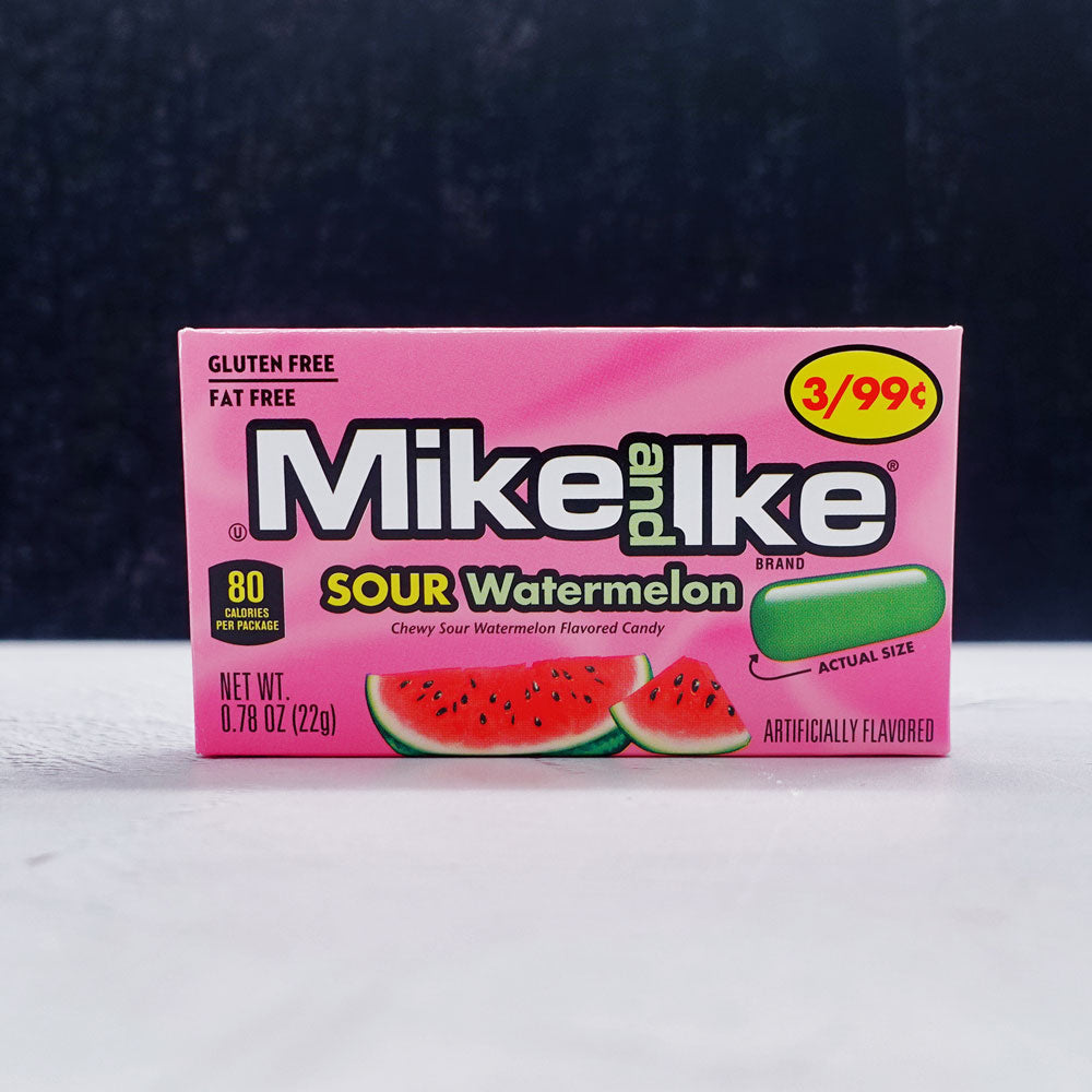 (Mike&Ike) Sour Watermelon Flavour Candy 22g - Che Gourmet