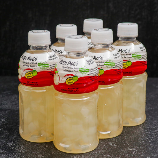 Sappé Mogu Mogu Apple Drink With Nata De Coco (320mlx6)