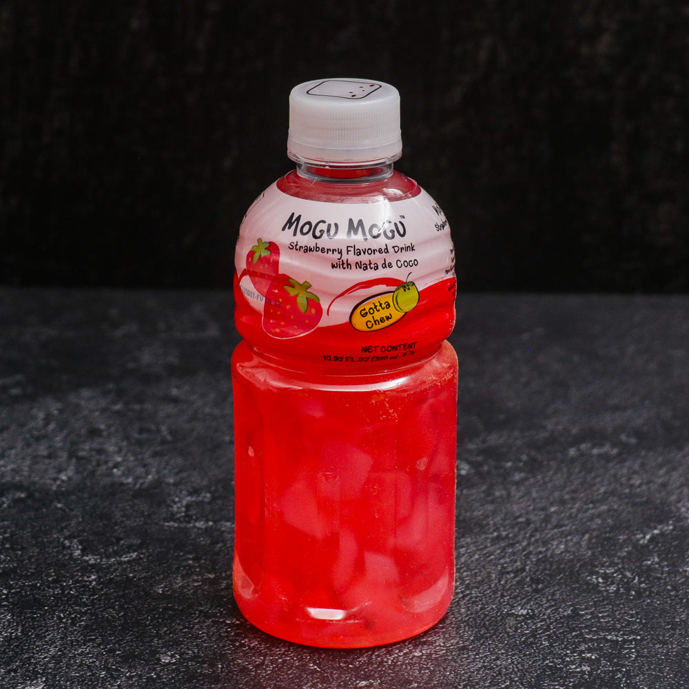 Sappé Mogu Mogu Strawberry Drink With Nata De Coco 320ml