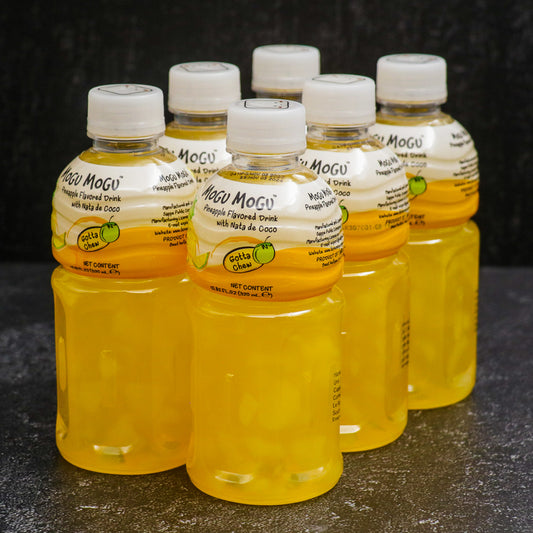 Sappé Mogu Mogu Pineapple Drink With Nata De Coco (320mlx6)