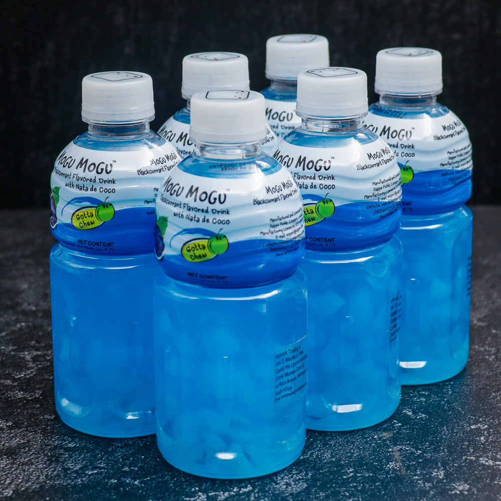 Sappé Mogu Mogu Blackcurrant Drink With Nata De Coco (320mlx6)