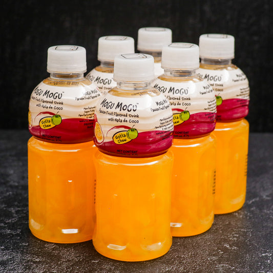 Sappé Mogu Mogu Passion Fruit Drink With Nata De Coco (320mlx6)