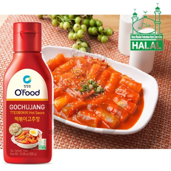 Gochujang Tteokbokki Hot Sauce (Halal) 300g (O'Food)