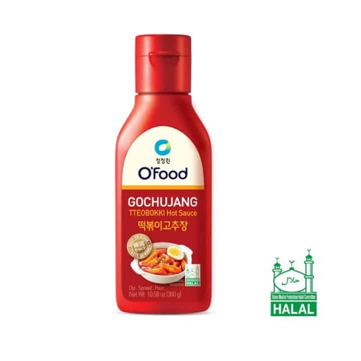 Gochujang Tteokbokki Hot Sauce (Halal) 300g (O'Food)