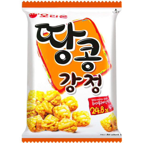 Orion Ttangkong Gangjeong Peanut Crunch 80g