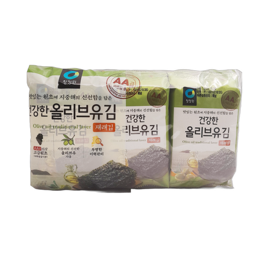 ChungJungOne Olive Oil Tradtional Laver 9 Pack 180g