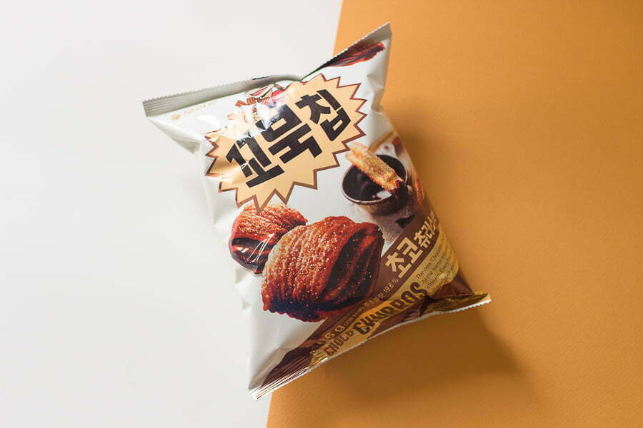 Orion Turtle Chips Choco Churros Flavour 80g