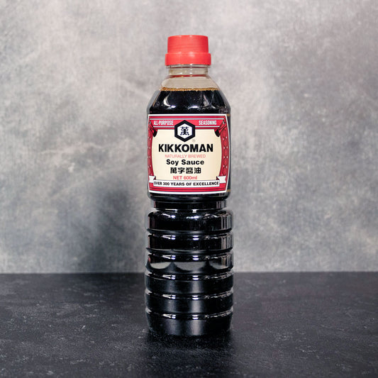 Kikkoman Naturally Brew Soy Sauce (Red Label) 600ml