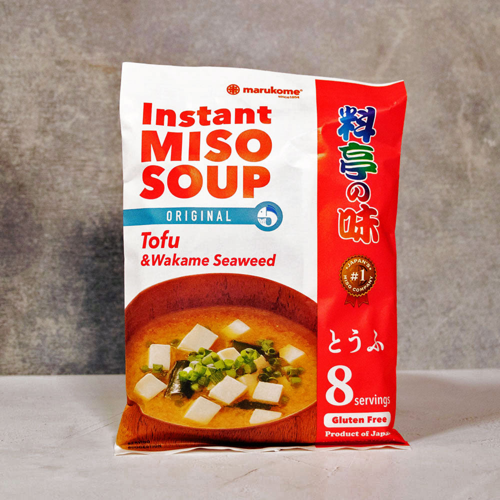 Marukome Instant Miso Soup Tofu 8 Servings 152g