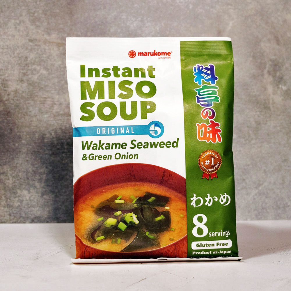 Marukome Instant Miso Soup Seaweed 8 Servings 156g