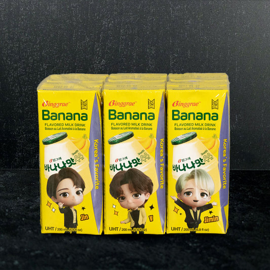 Binggrae BTS Banana Milk 6 Pack