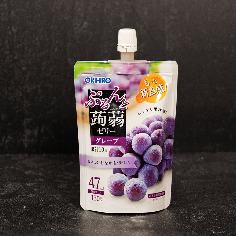 Ohirio Prunto Konnyaku Jelly Grape Flavour 130g
