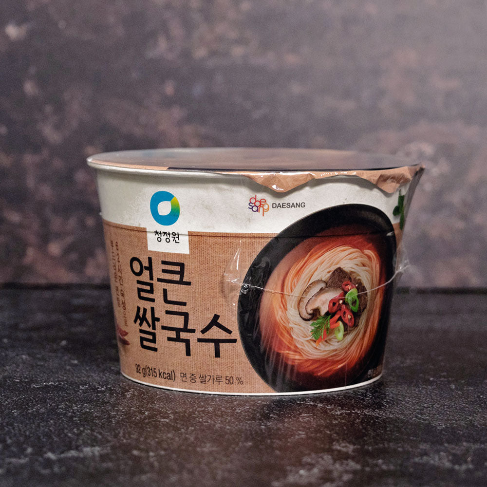Jongga Rice Noodle Bowl Spicy Beef Flavoured 92g
