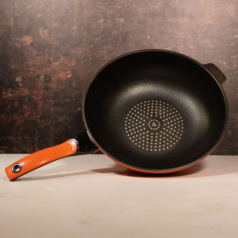 Opera Diamond Orange  Frying Pan 32cm (Deep)