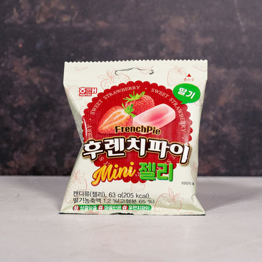 Haitai French Pie Sweet Strawberry Mini Jelly 63g