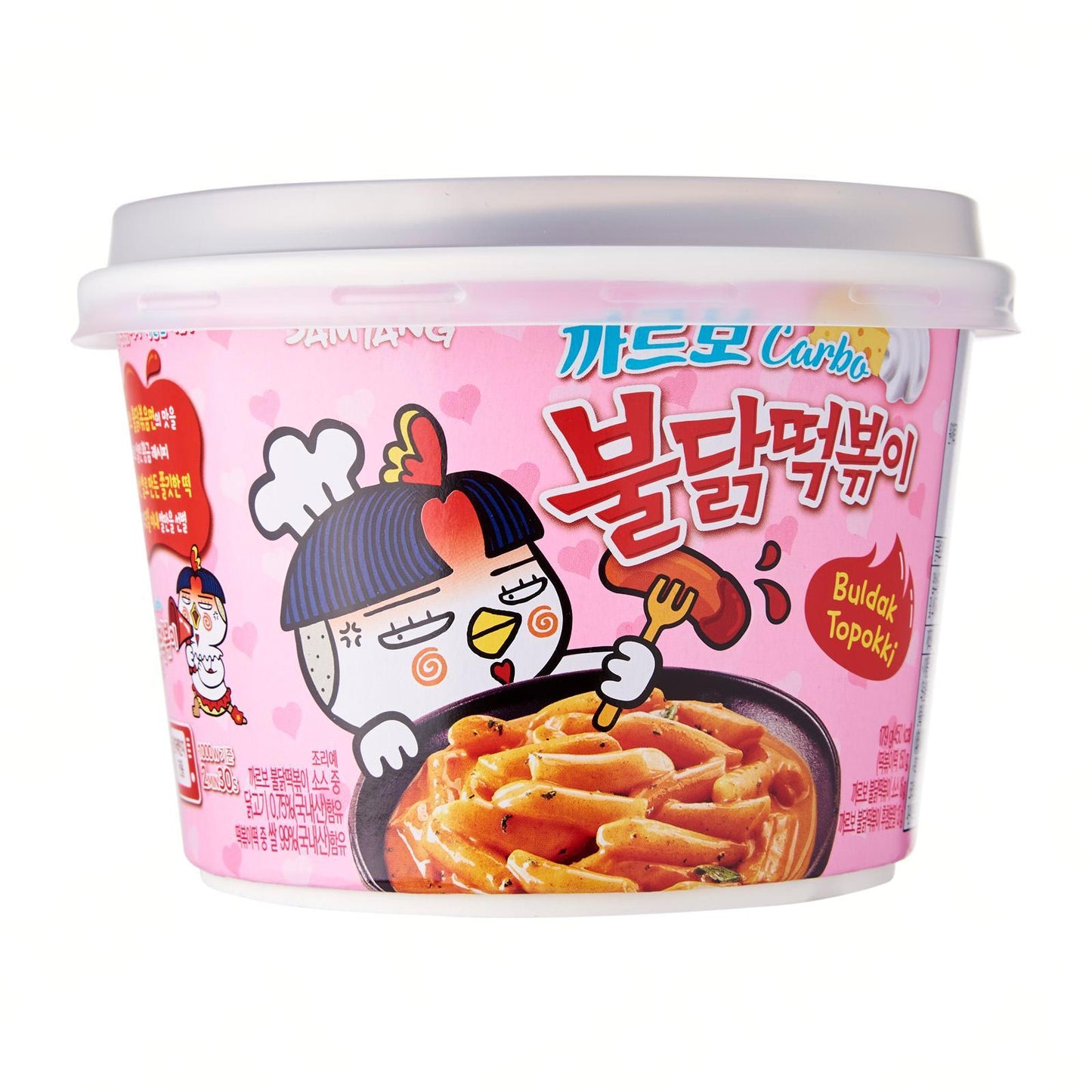Samyang Buldak Carbonara Hot Chicken Flavour Topokki 185g
