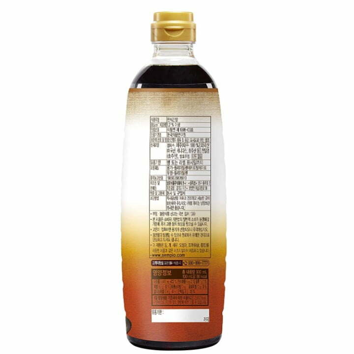 Sempio Naturally Brewed Soy Sauce for Soup Chosun 500ml