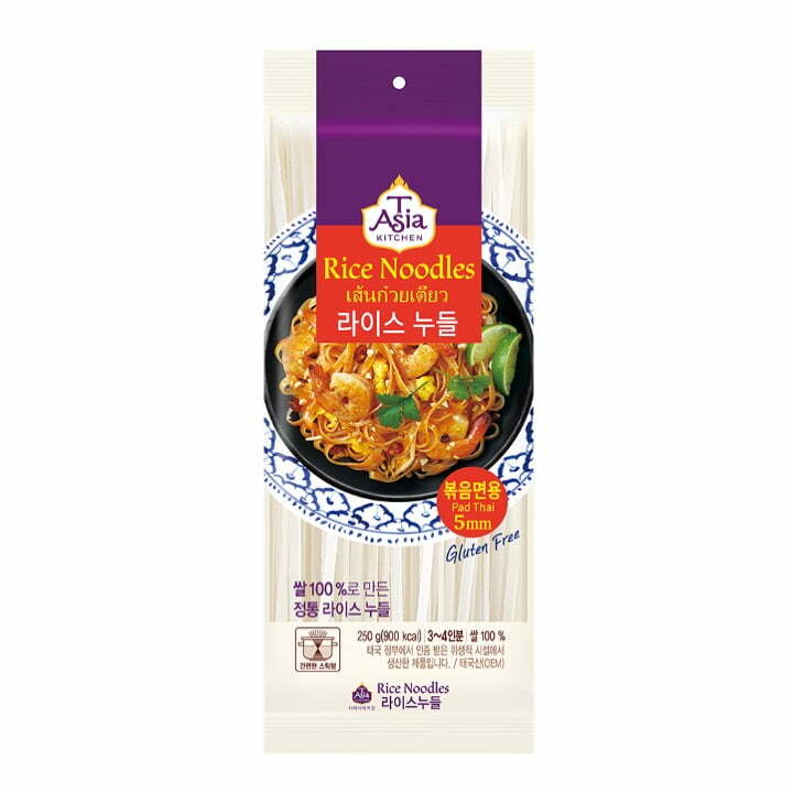 T-Asia Kitchen Rice Noodles For Pad Thai (5mm) 250g
