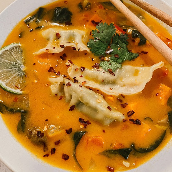 Chilli Satay Chicken (No Pork) - 10 Pieces Frozen Potstickers