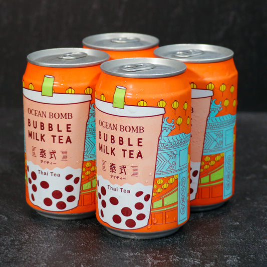 Ocean Bomb Bubble Milk Thai Tea (315mlx4)