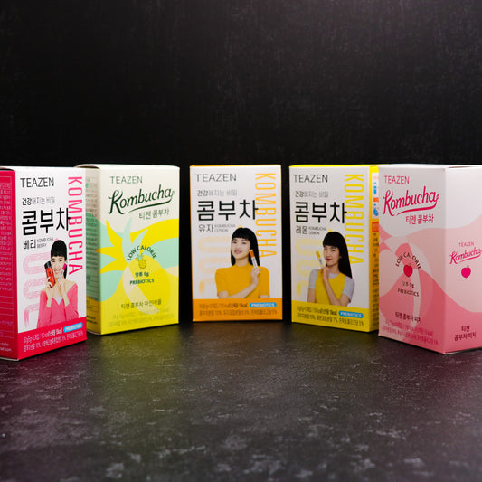 Teazle Kombucha Prebiotic Variety 5 Pack (5x10 Sticks)