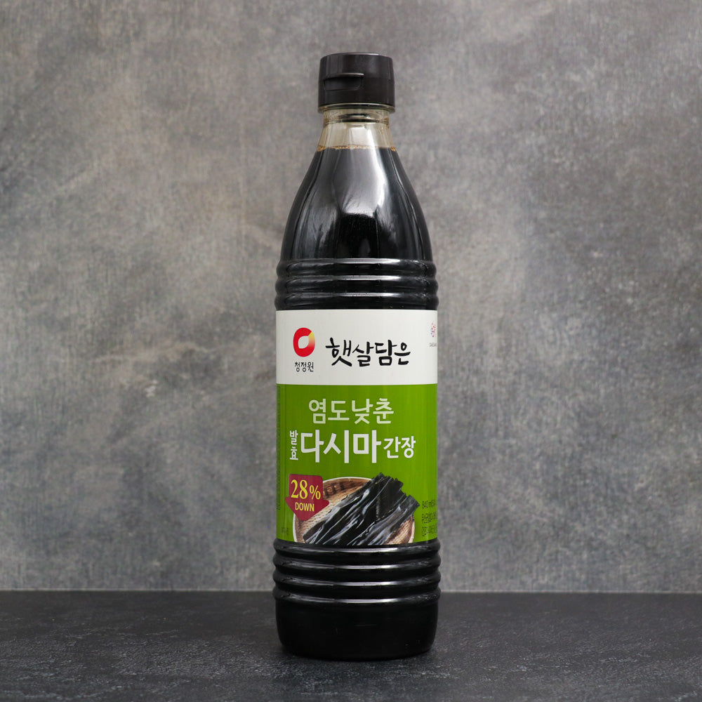 ChungJungOne Reduced Salt Kelp Soy Sauce 840ml