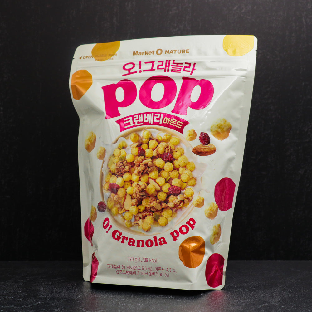Market O! Granola POP Cranberry Almond 370g