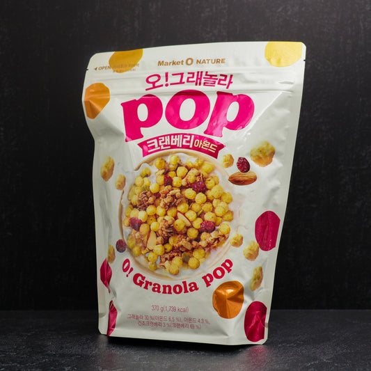 Market O! Granola POP Cranberry Almond 370g