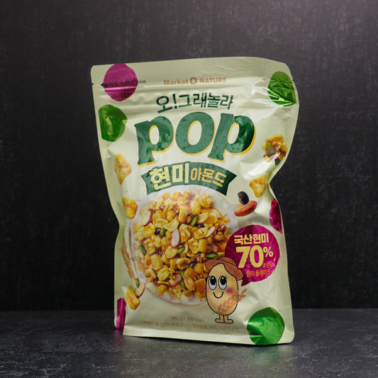 Market O! Granola POP Brown Rice Almonds 340g