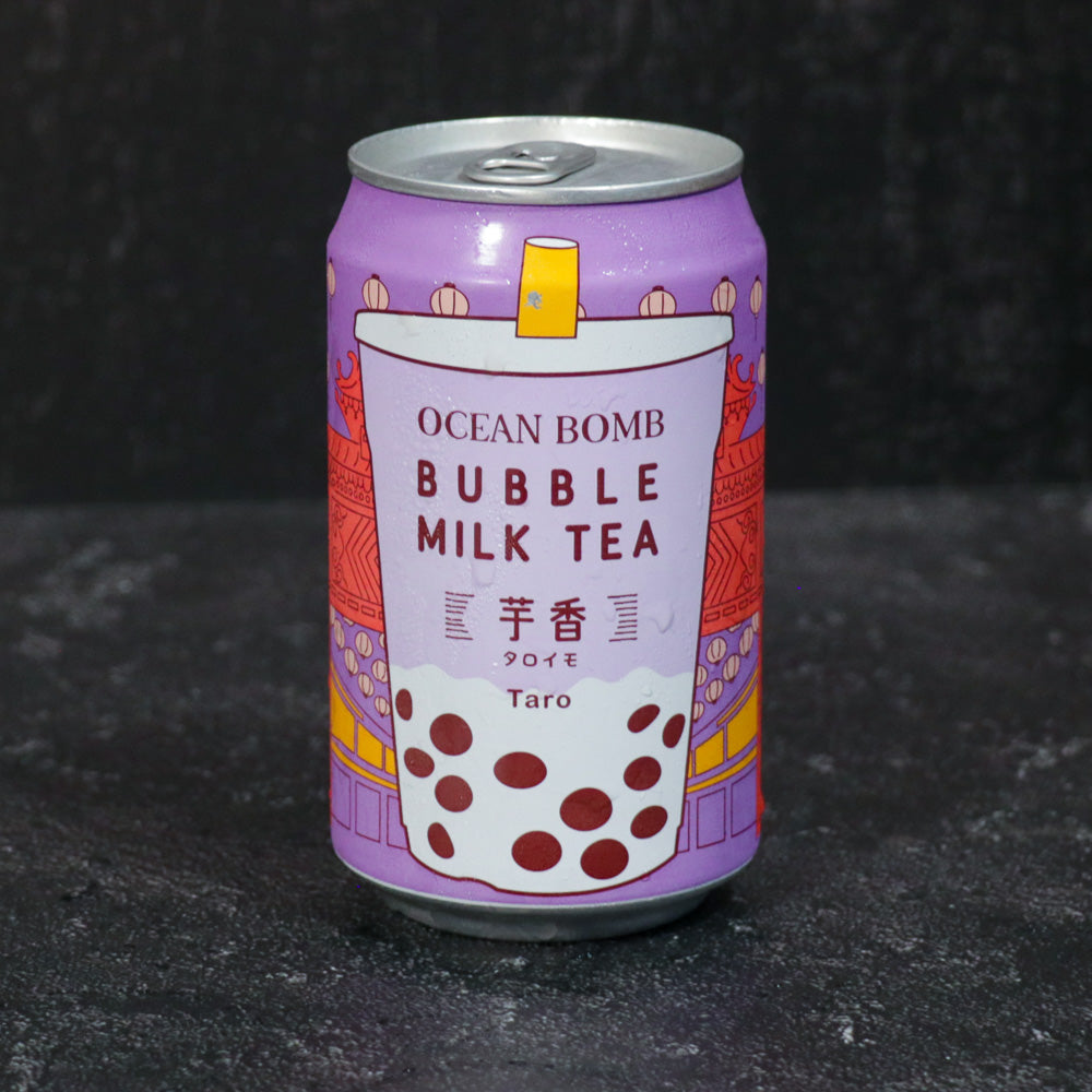Ocean Bomb Bubble Milk Taro Tea 315ml